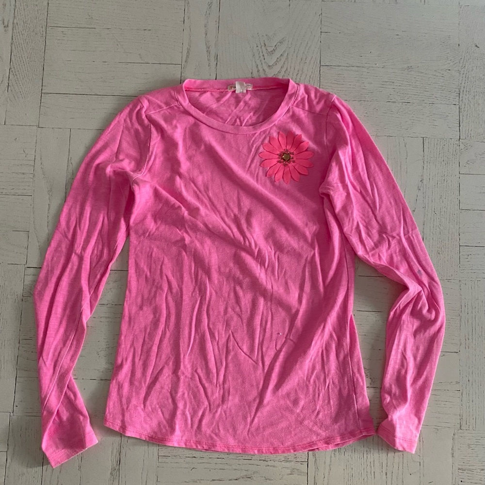 Crewcuts pink cotton top
